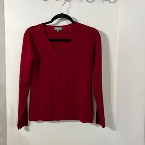 Red Cashmere sweater Neiman  Marcus